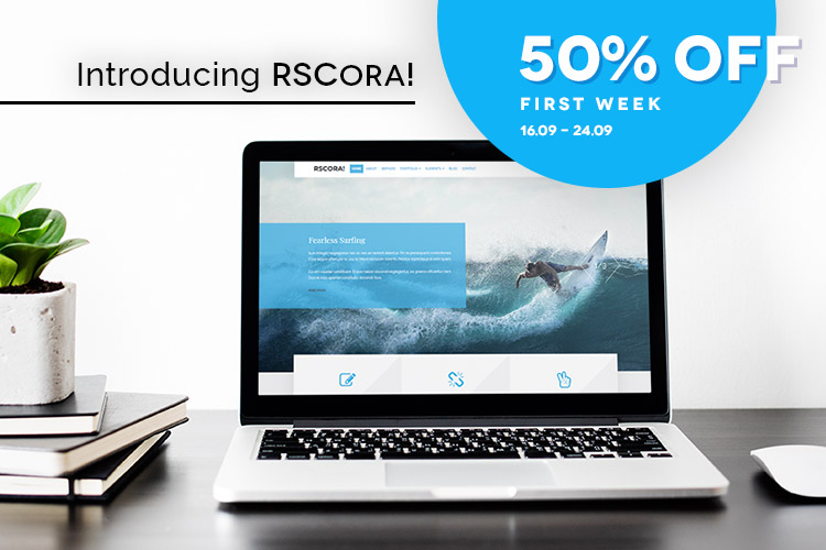 RSCora! Premium Joomla! Template