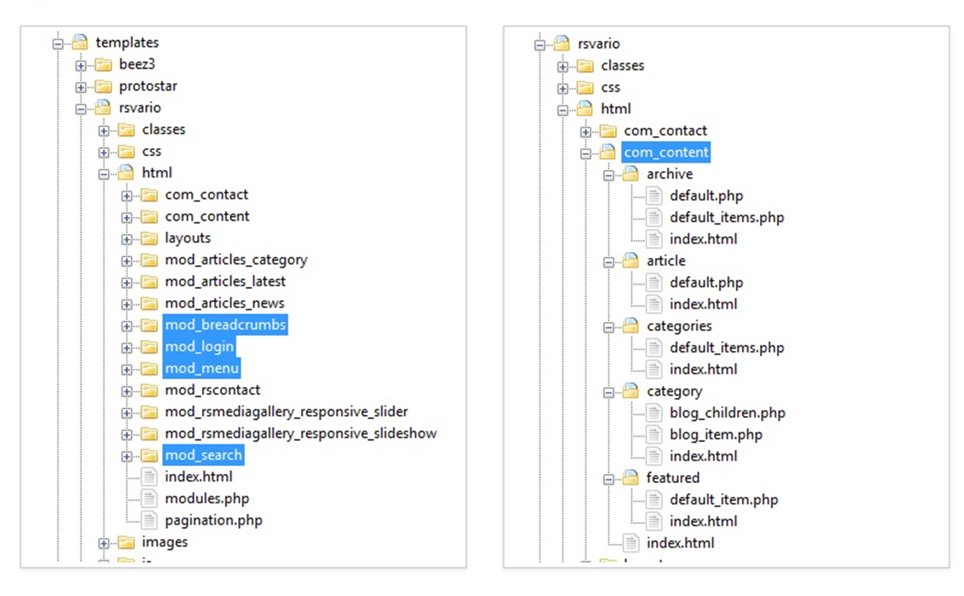 responsive administrator interface