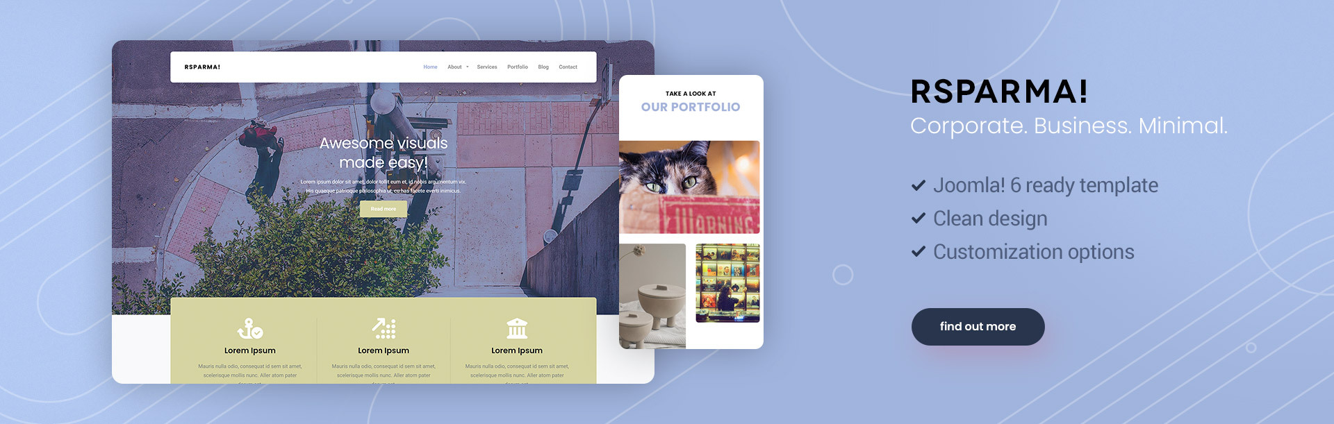 RSParma! Joomla! 4/5/6 template