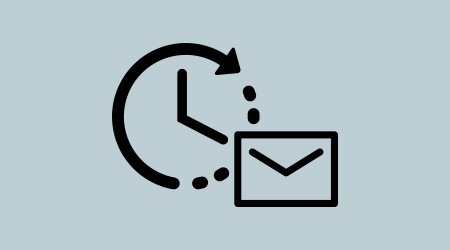 Sessions d'envoi e-mail programmées