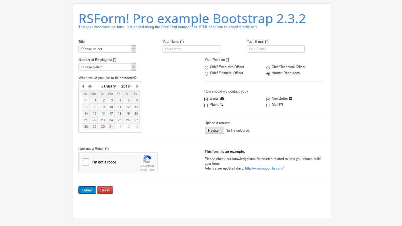 Frontend Bootstrap 2.3.2 Layout