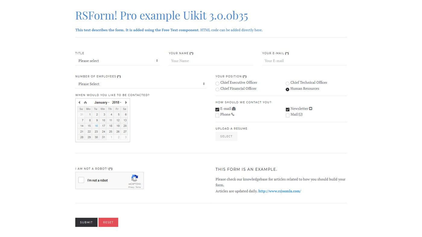 Frontend Uikit 3 Layout