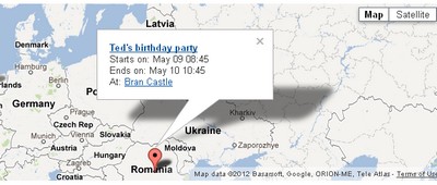 RSEvents!Pro Map module