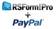 RSForm!Pro integration with PayPal