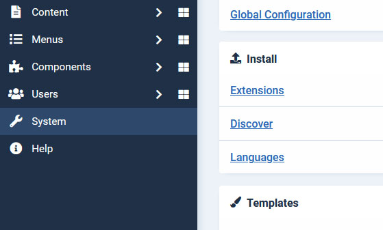 Installing RSJuno! 4.x Joomla! template Step 2