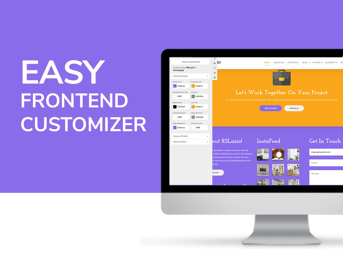 RSLazio! Frontend Customizer!