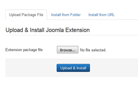 Installing RSLibro! 3.x Joomla! template Step 3