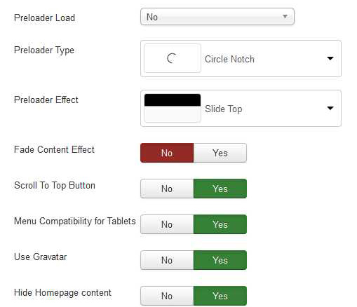 RSLibro! Joomla! 3.x template Details Tab preview Part 2